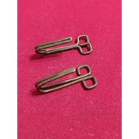 Крюки кительные , Вермахта, латунь , в родной краске