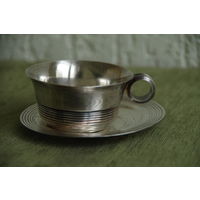 Кофейная пара с серебрением  на 100 мл