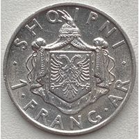 Албания 1 франг ар 1937 г.