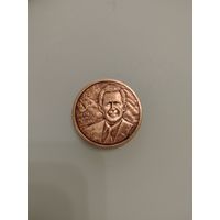 Монет Дж. Буш мл, 2001г, вес 16гр