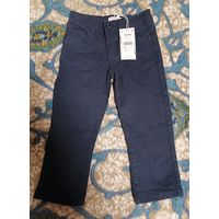 Новые синие брюки на 3-4 года (рост 92-104), Sinsay