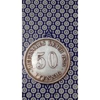 Германия 50 пфеннигов 1876 А