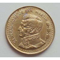 Аргентина 100 песо 1979 год генерал Хосе де Сан Мартин