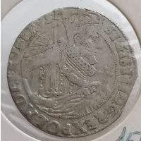 Монета Орт 1624 год