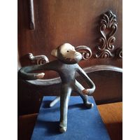 Подставка для специй латунь "Обезьяна" Касли бронза