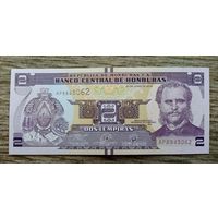 Werty71 Гондурас 2 лемпиры 2019 UNC банкнота