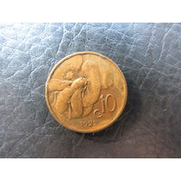 Италия. 10 чентезимо. 1922. С 20 копеек. Распродажа коллекции. Смотрите другие лоты.