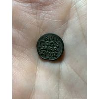 Монета полушка ВРП 1720