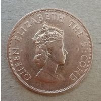 Джерси 1/12 шиллинга 1960 г., 300 лет вступления на престол короля Карла II, KM# 23 ю