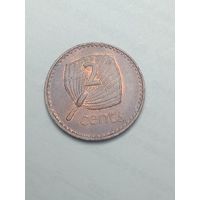 Фиджи 2 цента 1995 года .