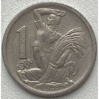 Чехословакия 1 крона 1946 г.