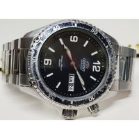 Часы "Orient Mako" автоподзавод,корпус нерж сталь,кнопка и головка на винте,дайверская модель ,За вашу цену!