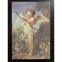 Подметина Венедиктов Амур 1993 чистая открытка