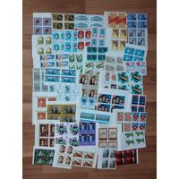 42 квартблока чистых марок СССР (168 марок)