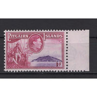 Питкэрн Острова /Pitcairn Islands 1940** Заморская территория Великобритании в Тихом океане, высадка на необитаемый остров Флетчера Кристиана, Георг VI  SG#3