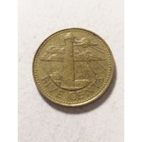 Барбадос 5 центов 1997