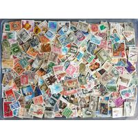 Набор гашеных марок разных стран