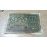 50 Марок 1919 года Германии *519289