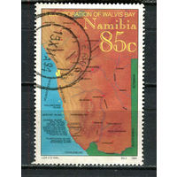 Намибия - 1994 - Карта 85С - [Mi.770] - 1 марка. Гашеная.  (LOT Gy7)-T3P52