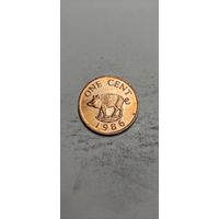 Бермуды 1 цент 1986