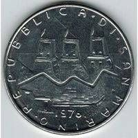 Сан-Марино 100 лир, 1976 Республика UNC