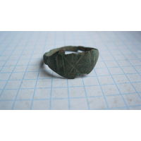 Перстень.Бронза, литье.