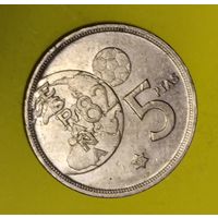 Испания 5 песет 1980(82) ЧМ по футболу