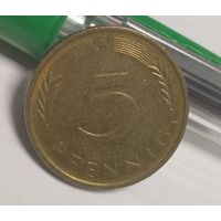 Германия 5 пфеннигов, 1991 А