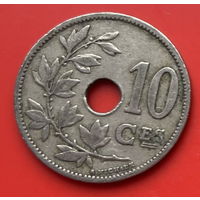 46-03 Бельгия 10 сантимов 1901 г. (французский тип) Единственное предложение монеты данного года на АУ