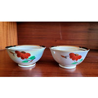 Узбекские пиалы, ручная роспись, Ташкентский ФЗ, винтаж, 2 шт. одним лотом