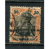 Рейх - 1905/1913 - Аллегория 30Pf - [Mi.89] - 1 марка. Гашеная.  (Лот 19JL)-TG2P35
