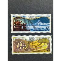 1991 СССР. 250 летие плавания Беринга и Чирикова. Полная серия