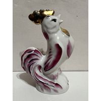 Фарфоровая статуэтка "Петух", "Петушок золотой гребешок"  ДФЗ  АУКЦИОН не с рубля без МПЦ.