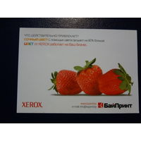 Календарик 2006 г.  БайПринт. XEROX.