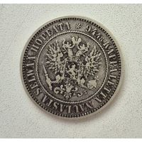 1 МАРКИ 1874 ФИНЛЯНДИЯ ВЕЛИКОЕ КНЯЖЕСТВо.