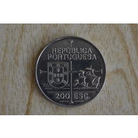 Португалия 200 эскудо 1992 (450 лет открытию Калифорнии)