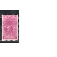 США-1939, (Скотт.854), *  , Инаугурация Вашингтона(одиночка)