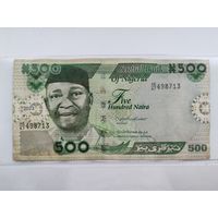 Нигерия 500 найра 2023 года