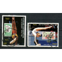 Центральноафриканская Республика - 1988 - Летние Олимпийские игры - 2 марки. Гашеные.  (Лот 32Js)-T25P2