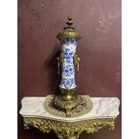 Старинная интерьерная вещица, латунь, фарфор, много лотов с рубля