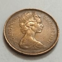 Великобритания 2 пенса 1975г.