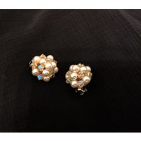 Клипсы, винтаж, подобия Лагуна