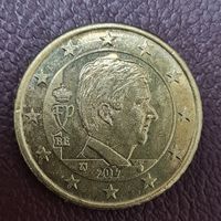 Бельгия 50 евроцентов 2017