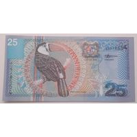 Суринам 25 гульденов 2000 года UNC