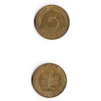 5 пфеннигов Германия 1982 года(J)