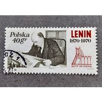 Марка Польша 1970 год Ленин