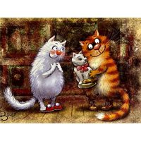 Открытка чистая 10х15 см. Художница Рина Зенюк ( 2017год )