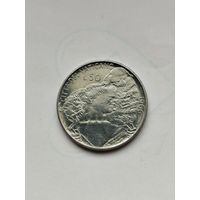 50 лир Ватикан 1966 год.