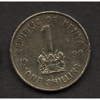 Кения. 1 шиллинг 1998