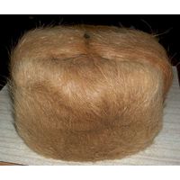 Шапка ушанка из нутрии р.54-55